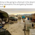 Burning Man flood