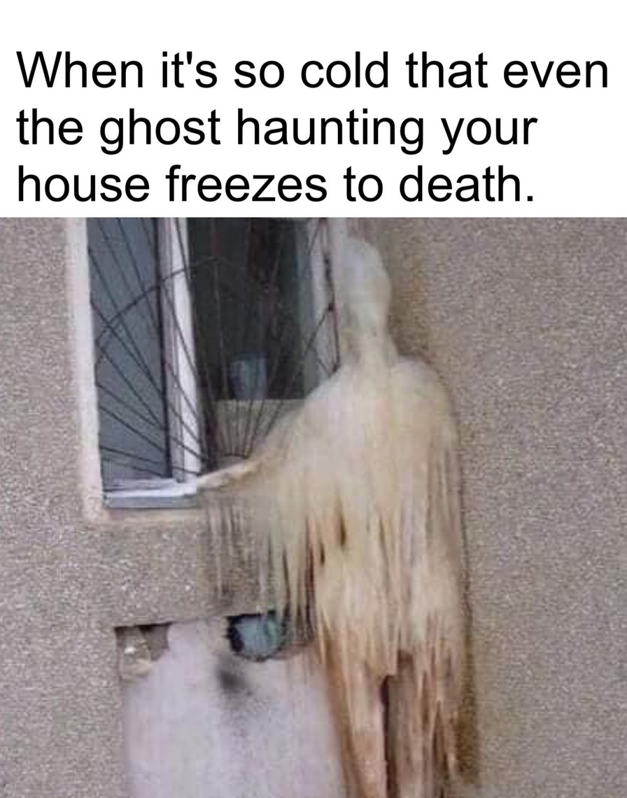 it's that cold - meme