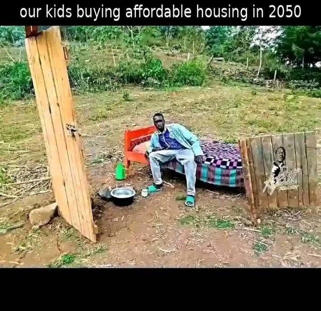 Our kids in 2050 buying houses with ancient loot and NFTs - meme