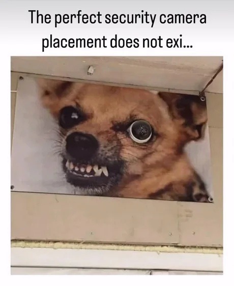 ﻿The perfect security camera placement does not exi_