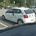 This is a driving school car in Finland :DD