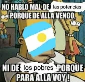 F por Argentina - meme