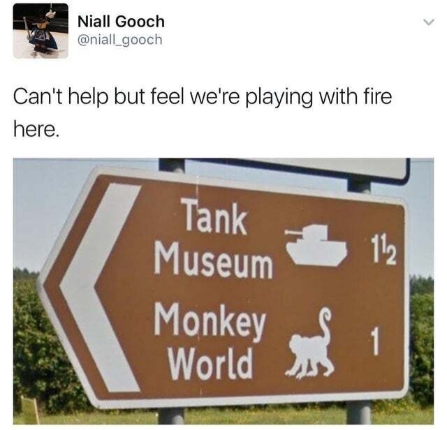 Monkey driven tanks - meme