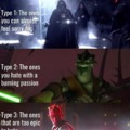 3 types of villains explained with Star Wars