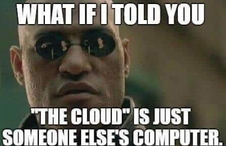 Dongs in a cloud - meme