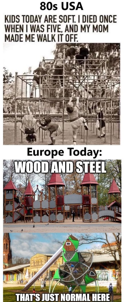Just build playgrounds - meme