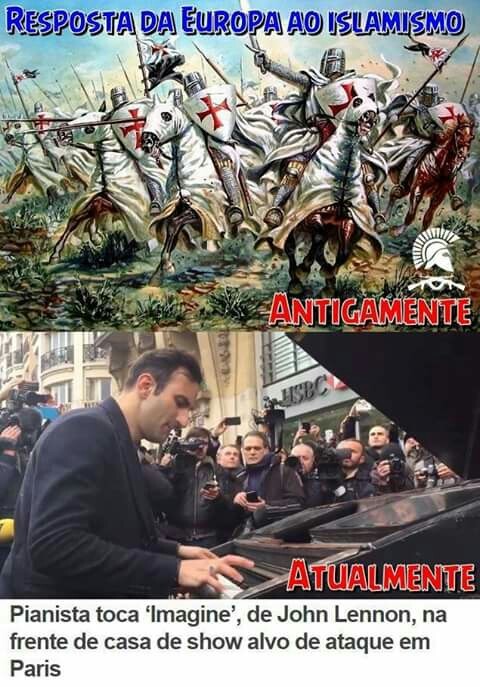 A Europa não é mais a mesma - meme