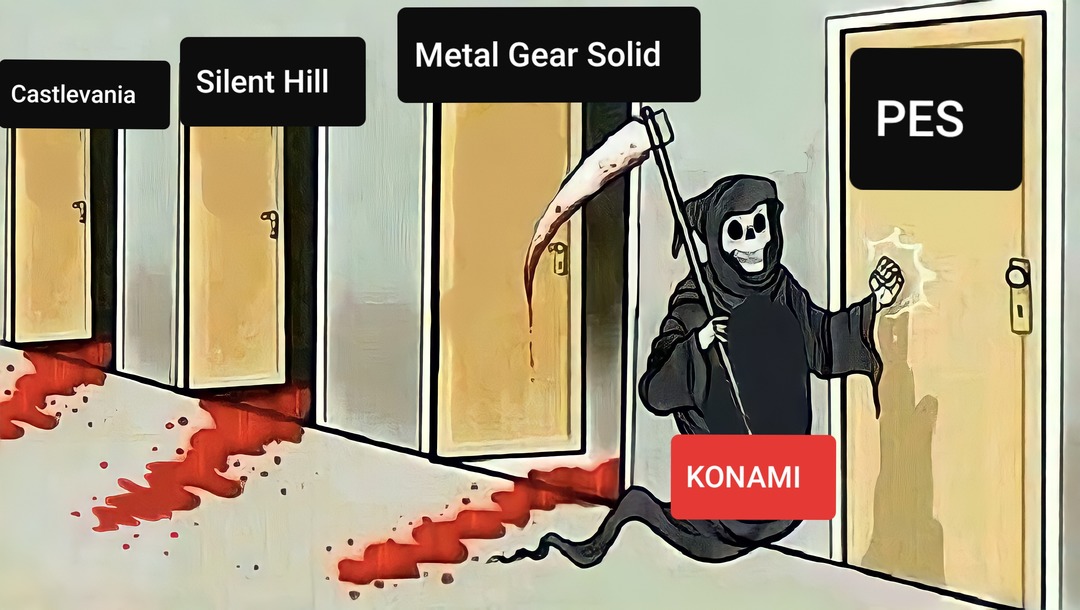 Konami só faz merda - meme
