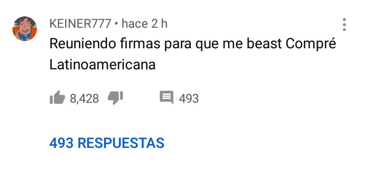 Subs de MrBeast en español, no se sorprendan - meme