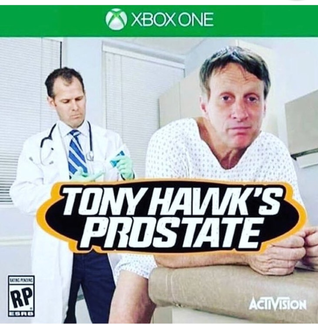 New Tony Hawk video game - meme