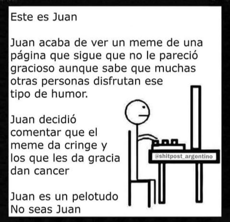 No sean como JOSEMONO - meme