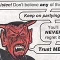 Listen to satan