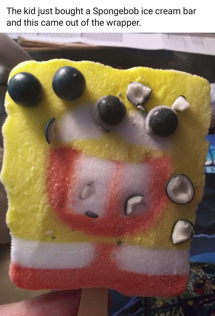 Cursed Spongebob - meme