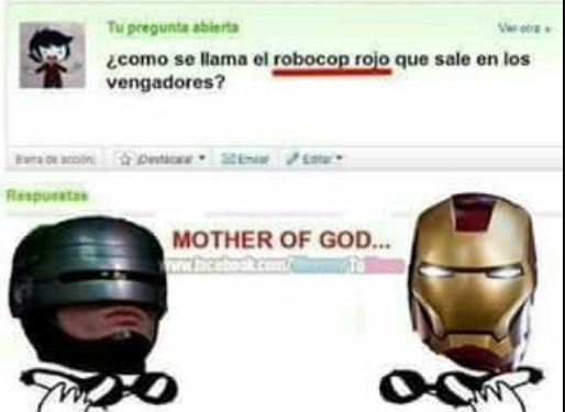 "robocop rojo" mother of god - meme