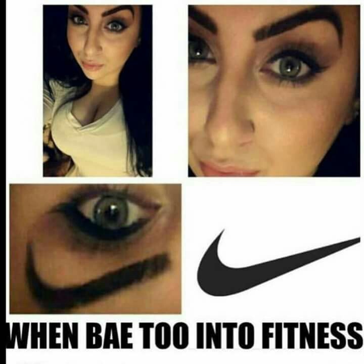 Nike inspired her - meme