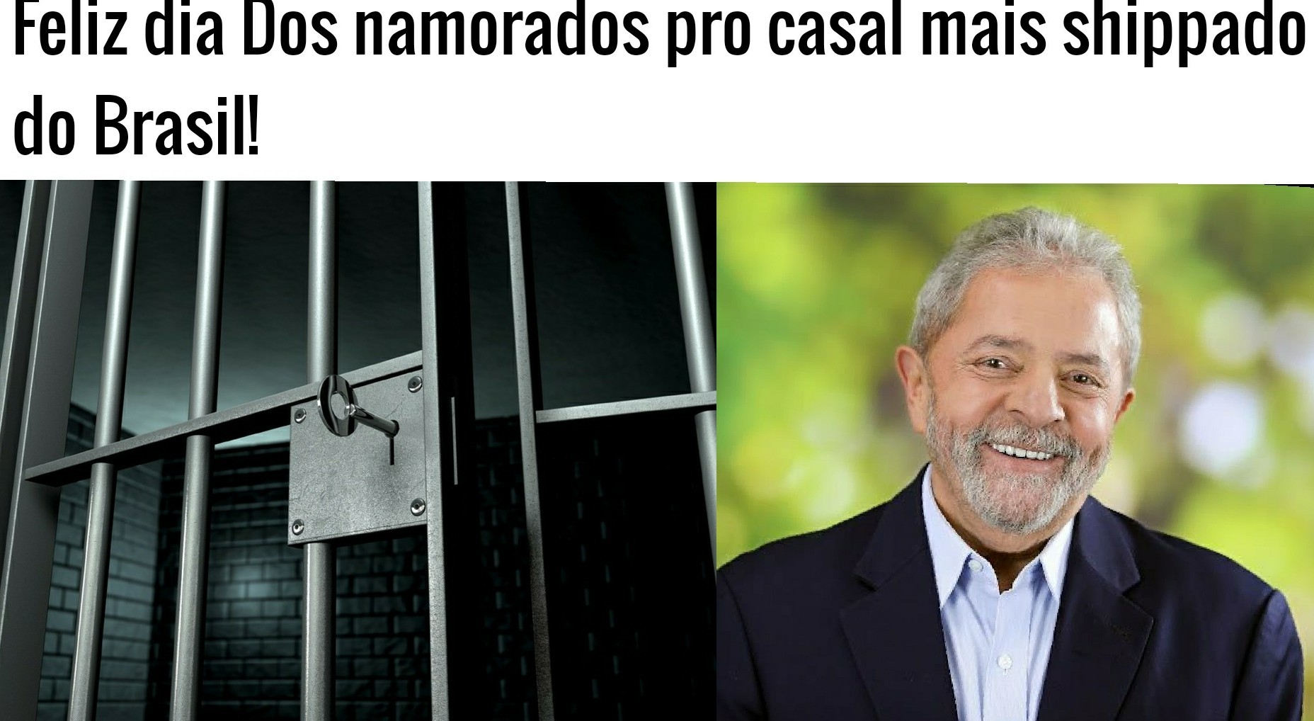 Lula Preso amanhã - meme