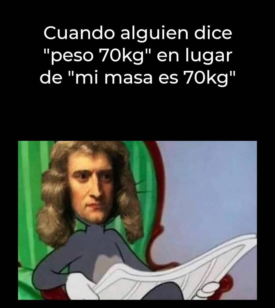 Newton - meme