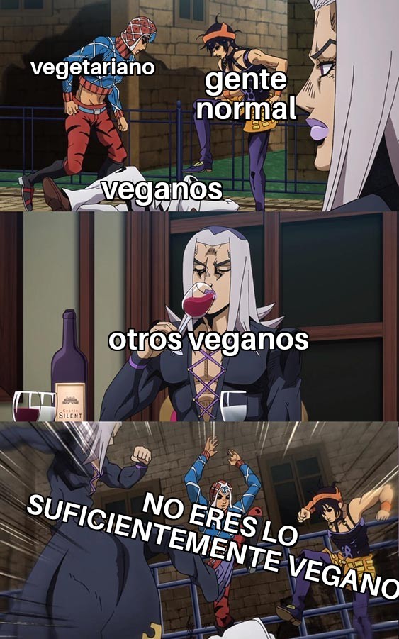 Cosas de veganos - meme