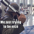 war on "happy holidays"