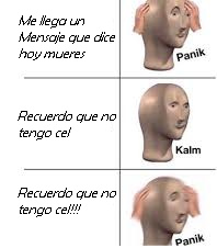 PANIK!!! - meme
