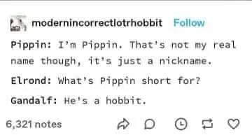 Great lotr conversation - meme