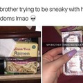 Ramen Noodle Condoms