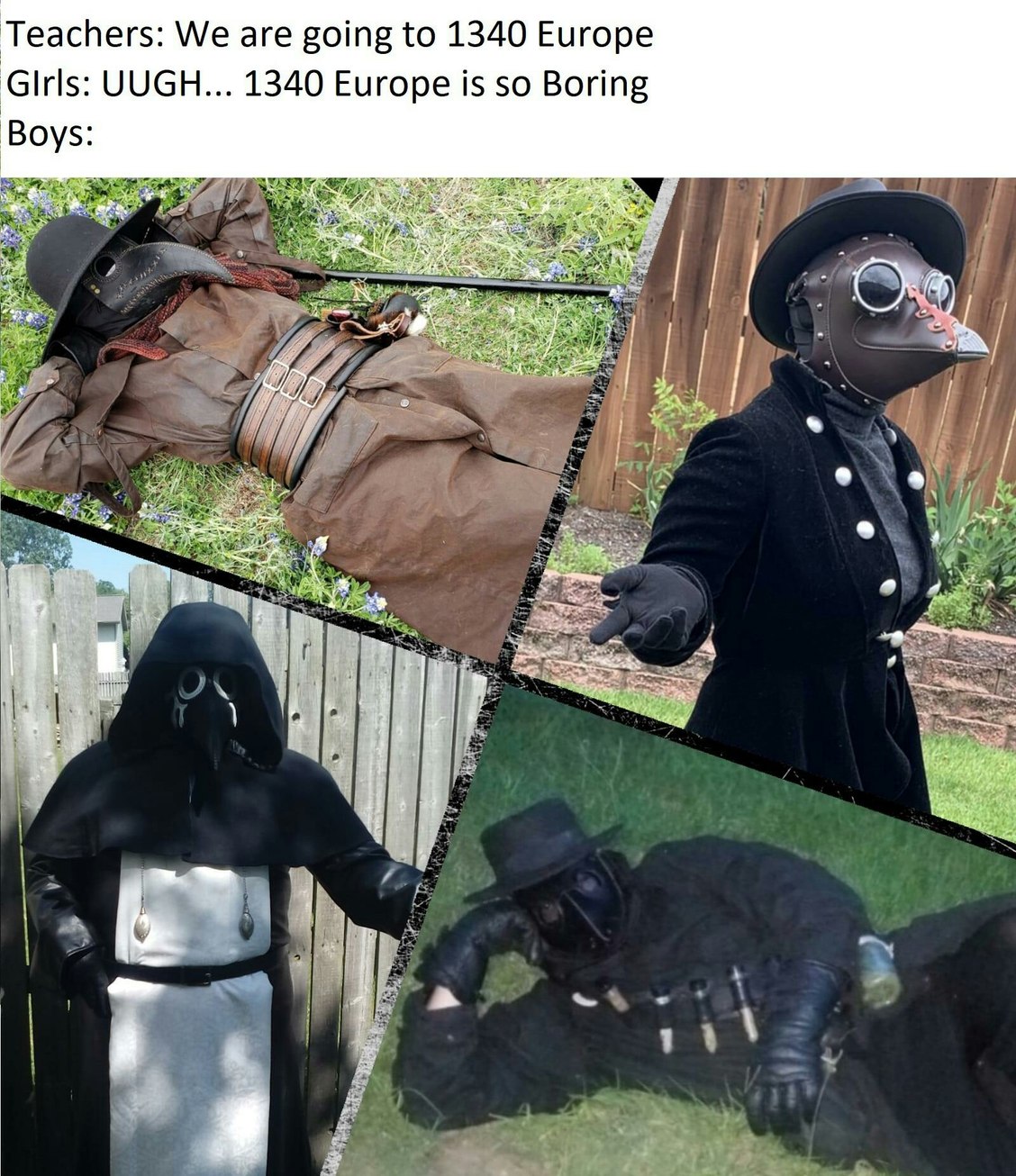 Me and the boys - meme