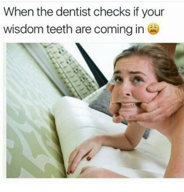 Every time I go dentist appointment - meme
