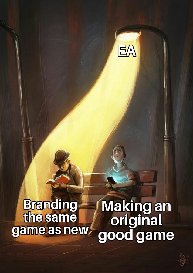 EA making fifa for the 69th time - meme