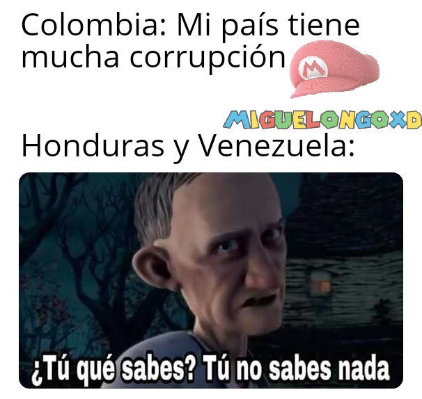Venezuela es invadido por la ELN y Honduras es Venezuela 2.0 - meme