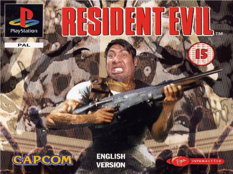 Resident Evil si haria buenos juegos - meme