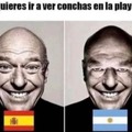 España vs argentina