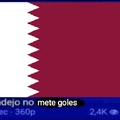 La selección de fútbol de Qatar en estos momentos:
