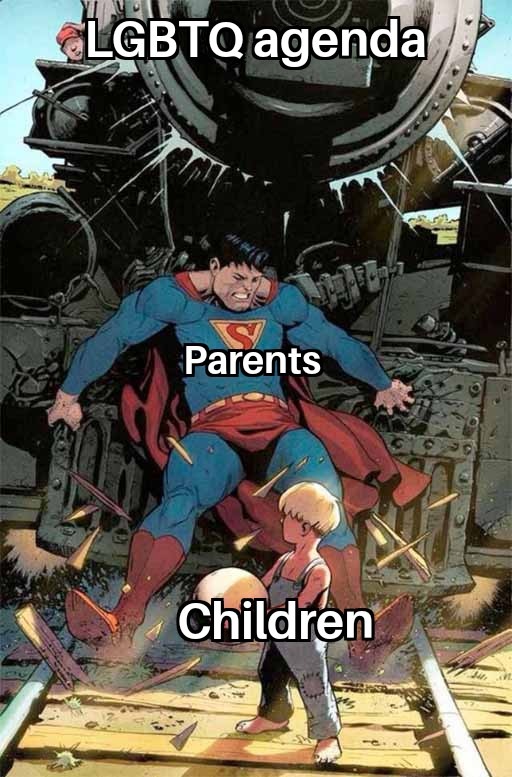 Leave our children alone - meme