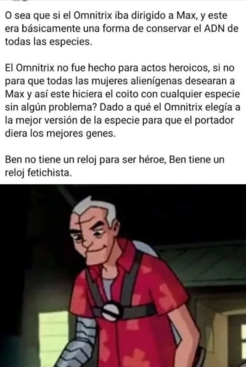 El verdadero lore de BEN 10 - Meme by milolucas :) Memedroid