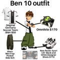 Ben 10 outfit