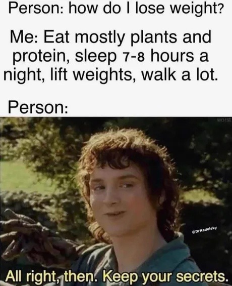 Gave real advice, got treated like I spoke Elvish - meme