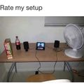 Rate my setup