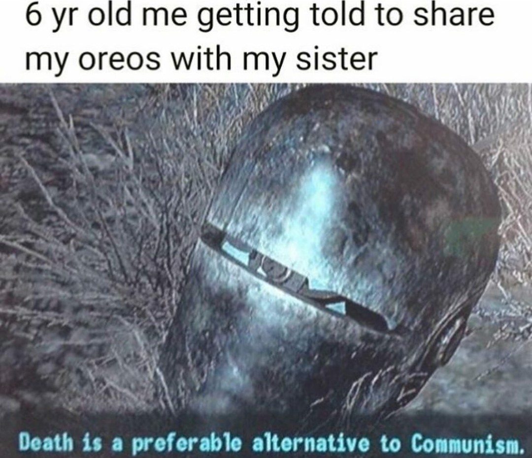 Death > Communism - meme