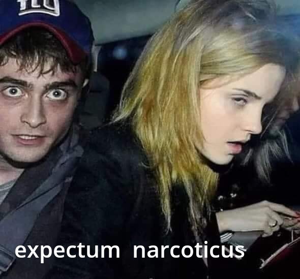 Expectum narcoticus - meme