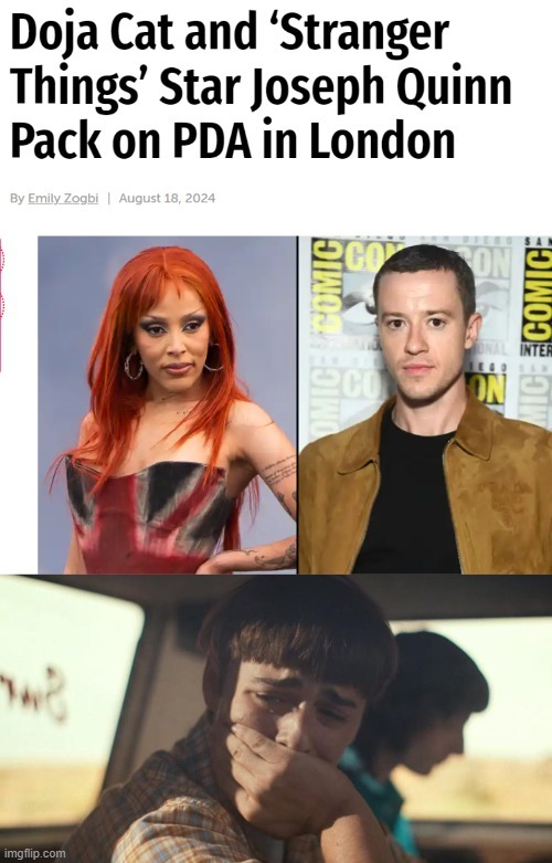 Doja Cat Joseph Quinn meme