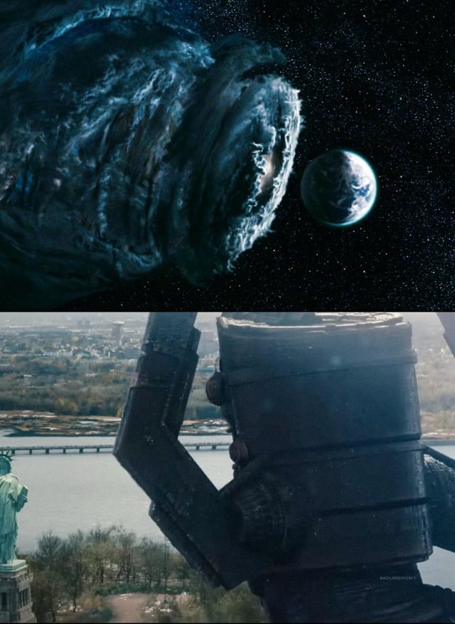 Galactus in the Fantastic Four trailer - meme