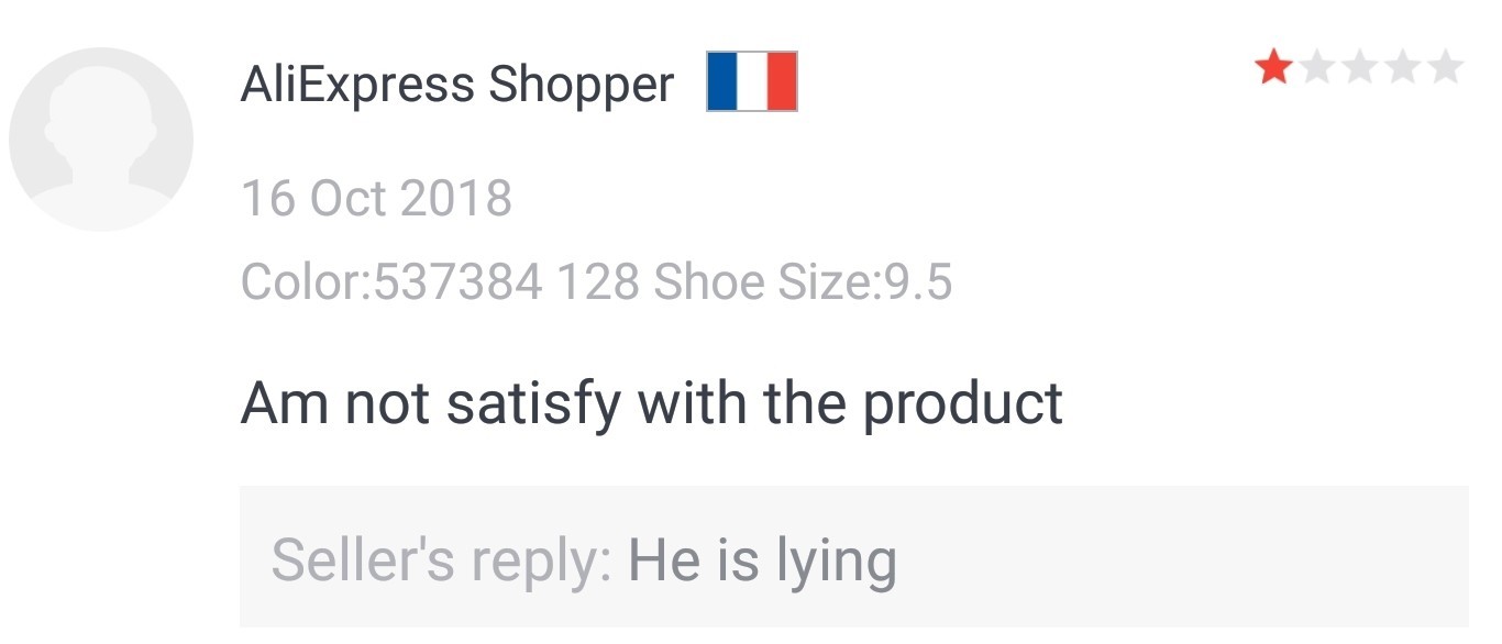 Saw this comment on some shoe review - meme