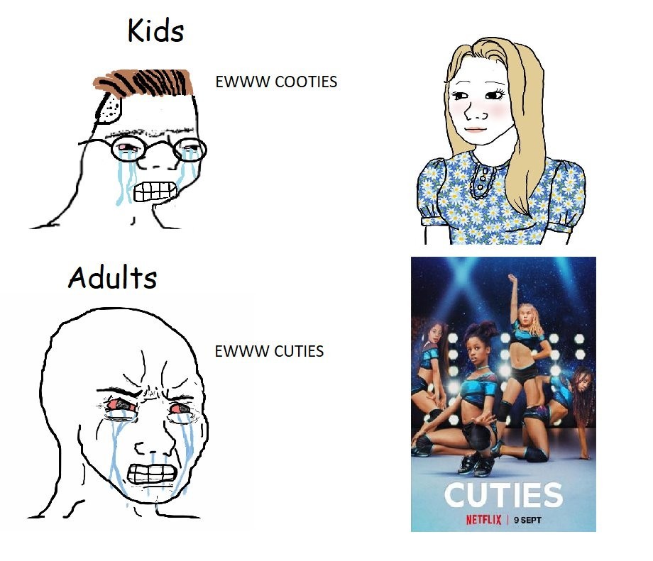 Fuck cuties - meme
