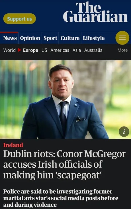 Conor McGregor news - meme