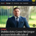 Conor McGregor news