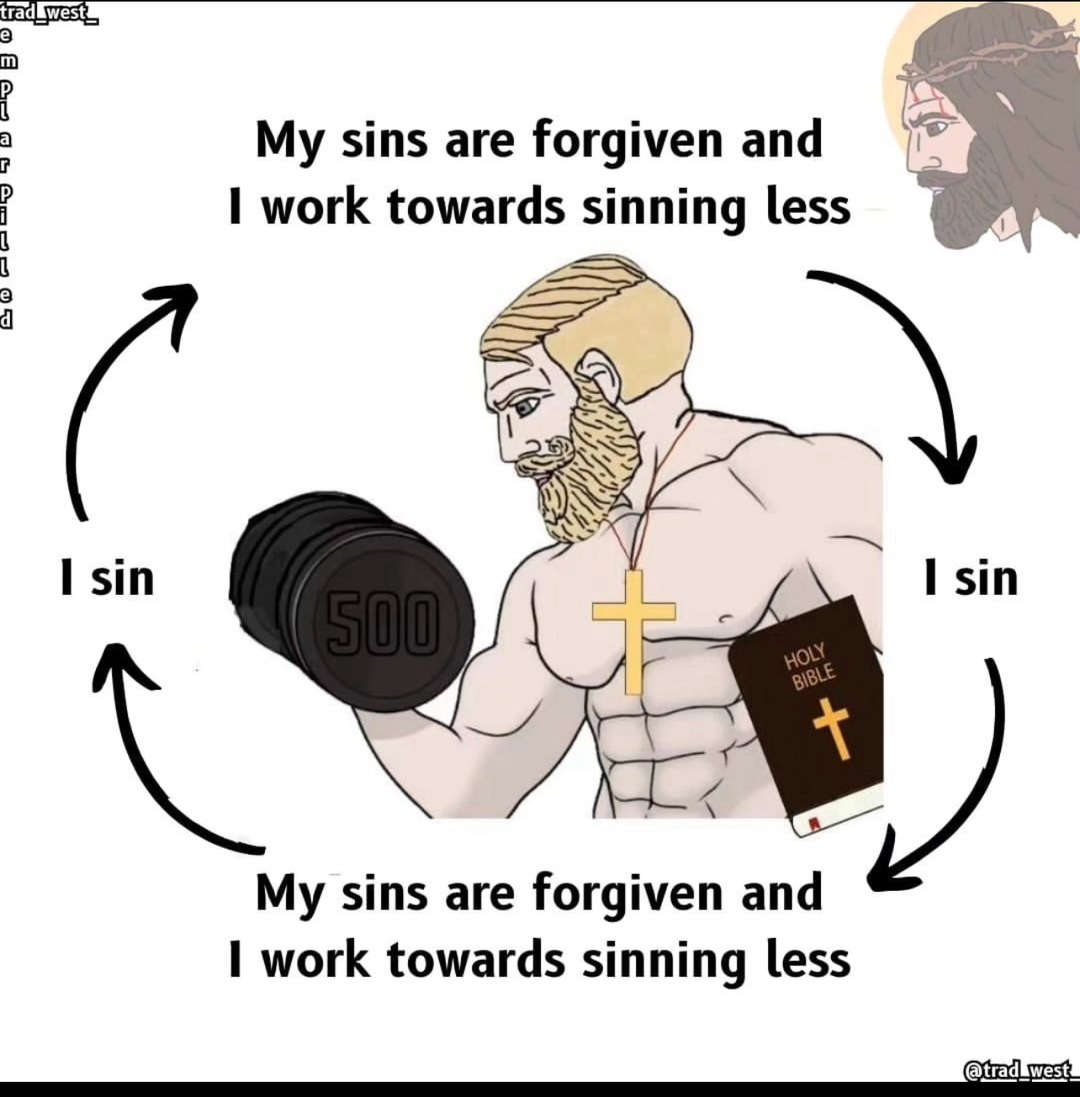 Be killing sin or sin will be killing you - meme