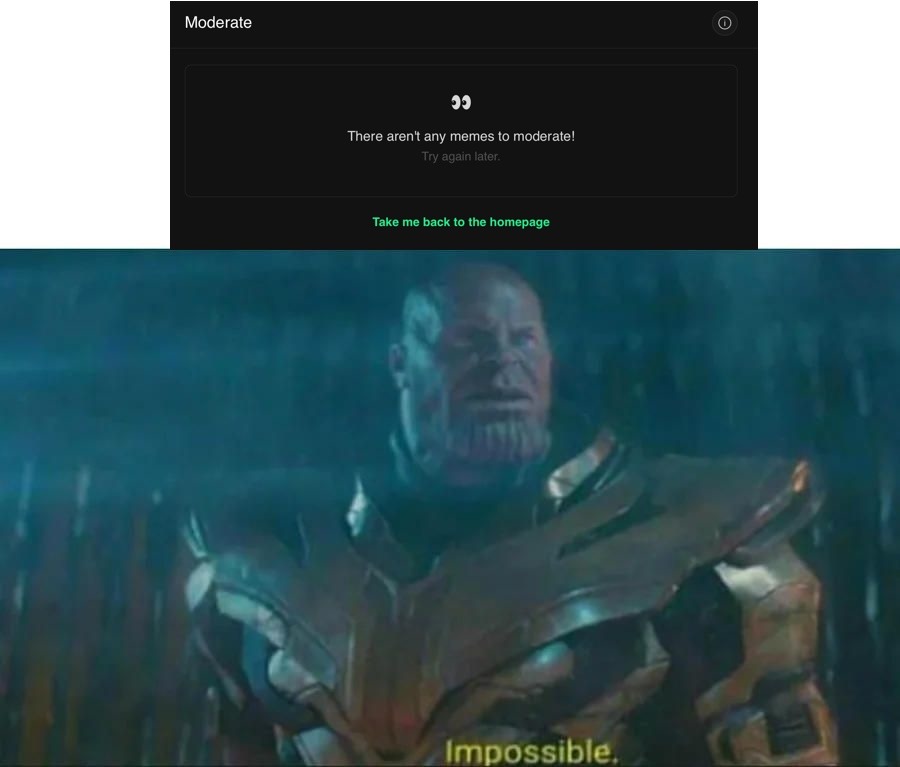 Impossible - meme