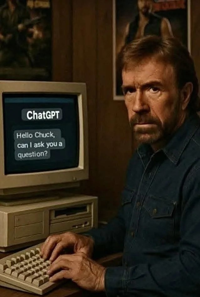ChuckGPT - meme