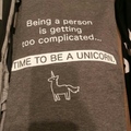 TIME TO BE A UNICORN!